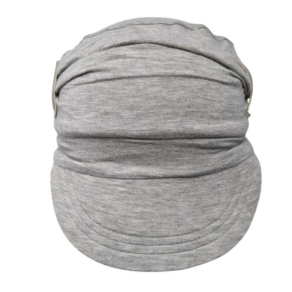 Focus Care Cadet Army Cap Gray One Size Stretchable Lightweight Blank - Picture 1 of 10